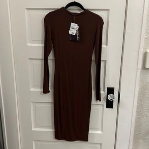 NWT naked wardrobe midi dress